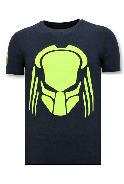 Camiseta Hombre - Predator Neon - Azul