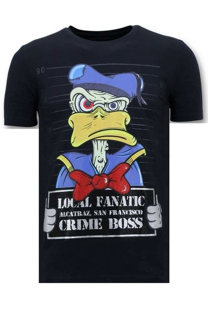 Camiseta Hombre - Alcatraz Prisoner - Azul