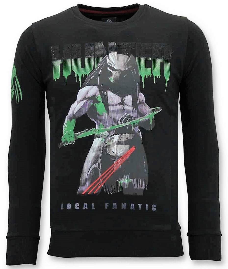 Sudadera Hombre - Predator Hunter - Negro-1