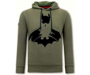 Felpa batman hotsell uomo