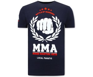 Mma Fighter (Femelle) Évolution Hommes T-Shirt Cadeau Combat