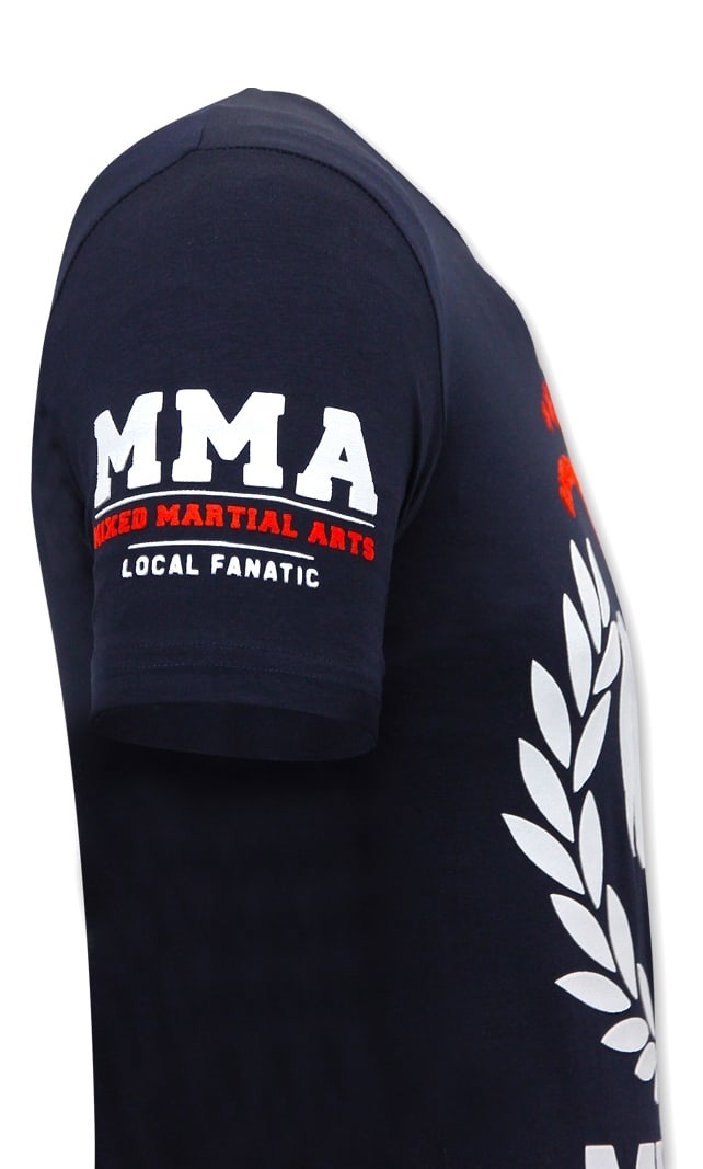 T-shirt Homme - MMA Fighter - Bleu - Local Fanatic