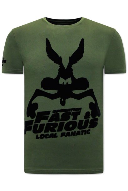 T-shirt Homme - Fast and Furious - Vert