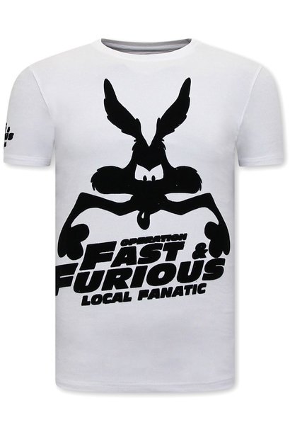 T-shirt Homme - Fast and Furious - Blanc