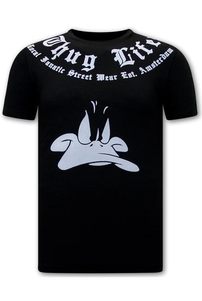 T-shirt Heren - Thug Life - Zwart