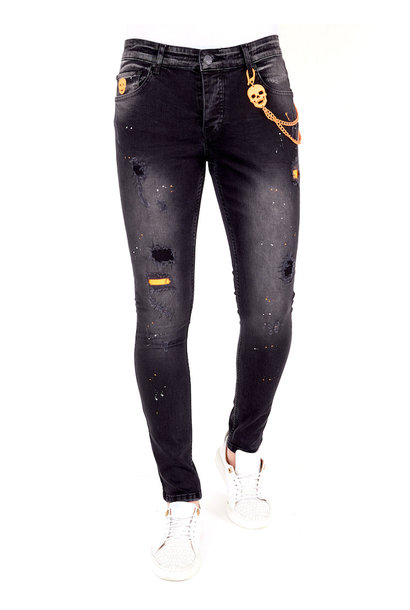 Jeans Hombre - Slim Fit - 1034 - Gris - Local Fanatic
