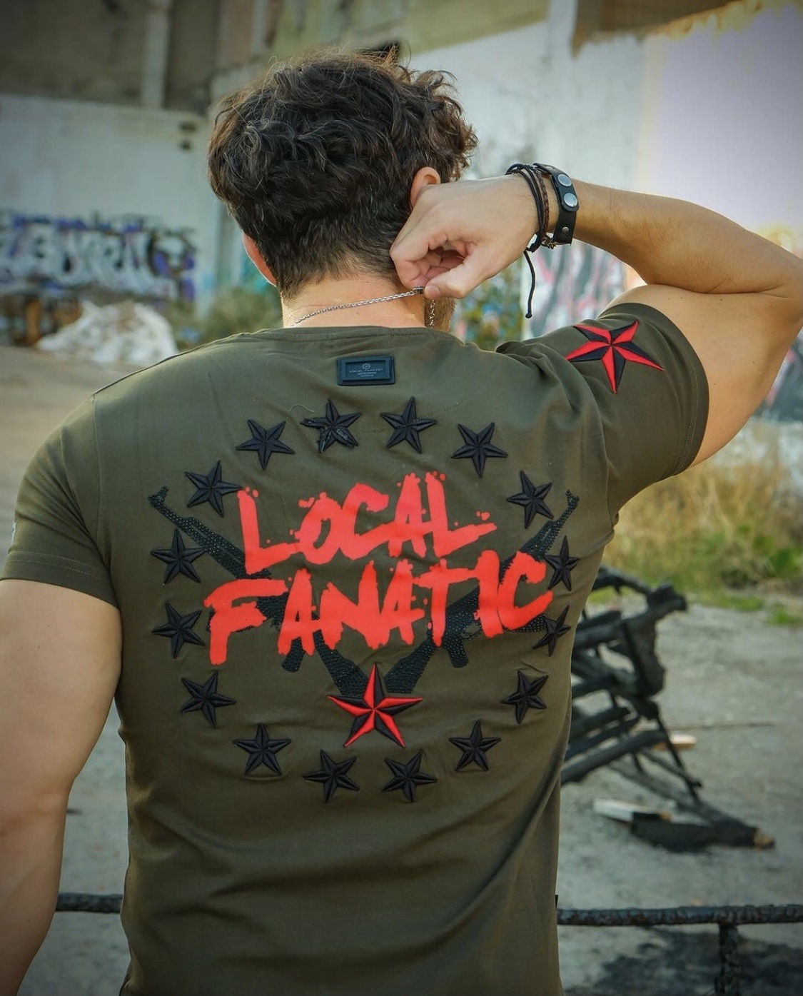 T-shirt Homme - Bad Boys Pinscher - Vert-5