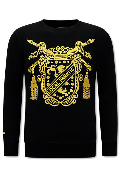 Felpa Uomo - Royal Couture - Nero