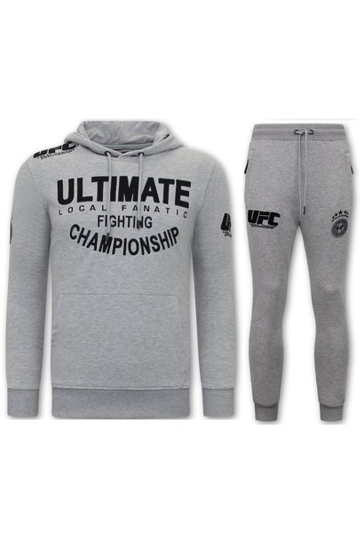 Tracksuit Men - Ultimate Fighting Championship - Gray