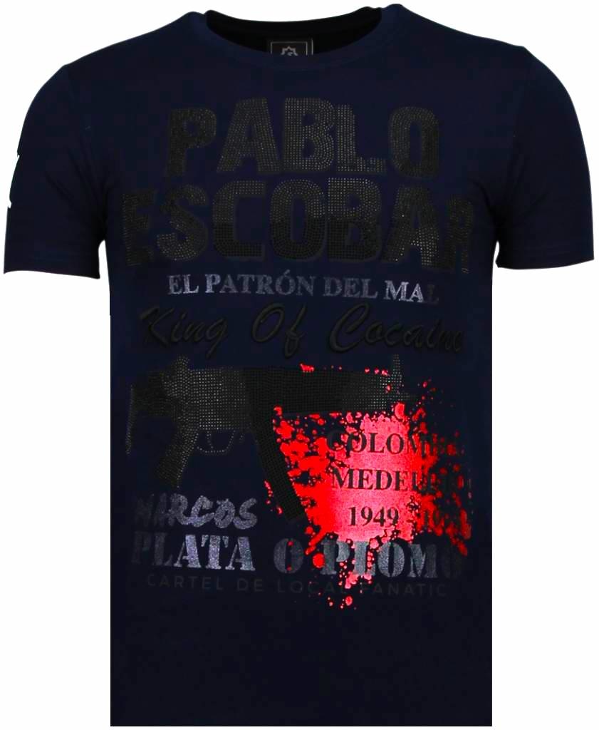 T-shirt Men - Pablo Escobar Narcos - Black-1