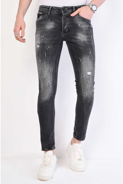 Jeans Homme - Coupe Slim Fit - 1055 -  Gris