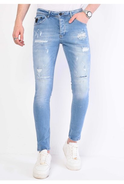 Jeans Heren - Slim Fit - 1058 - Blauw