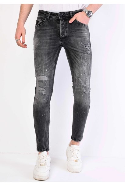 Jeans Homme - Coupe Slim Fit - 1069 -  Gris