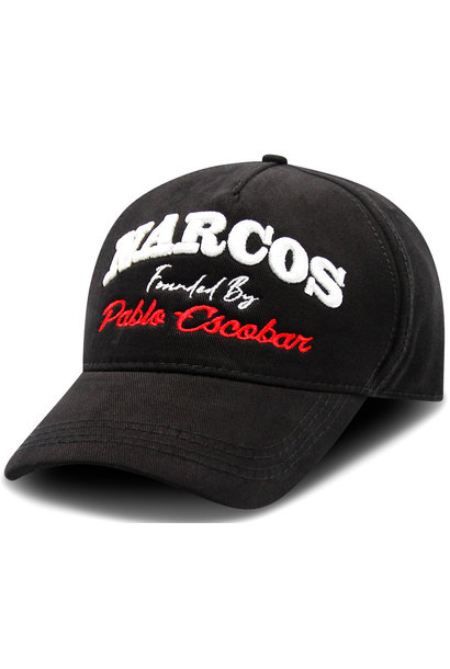 Baseball Cap - Narcos Pablo Escobar - Zwart