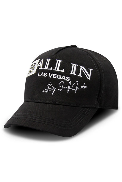 Baseball Cap - Ball in - Black