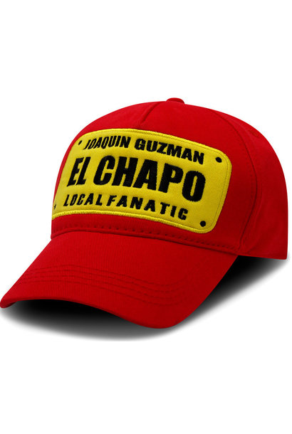 Baseball Cap - EL CHAPO - Rood