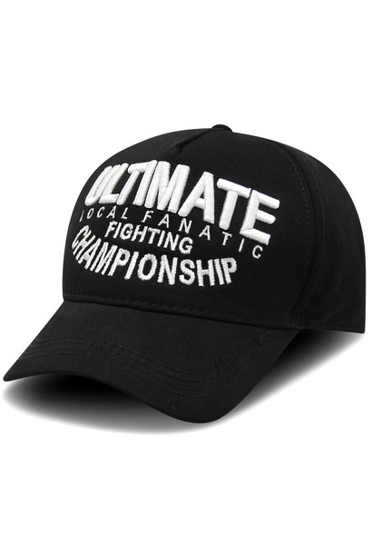 Baseball Cap - Ultimate UFC - Zwart