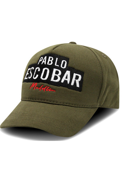 Baseball Cap - Pablo Escobar - Groen