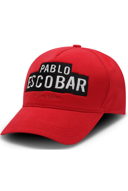 Baseball Cap - Pablo Escobar - Rood