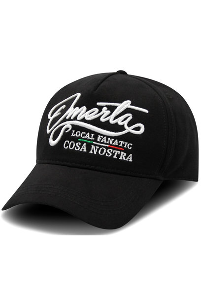 Baseball Cap - Omerta - Zwart