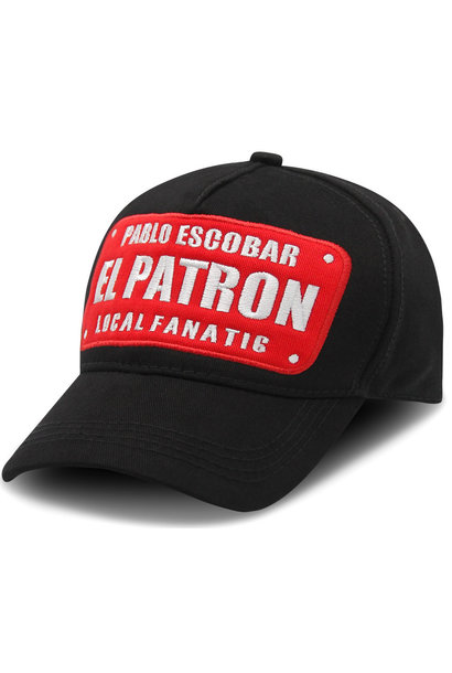 Baseball Cap - Pablo Escobar - Zwart