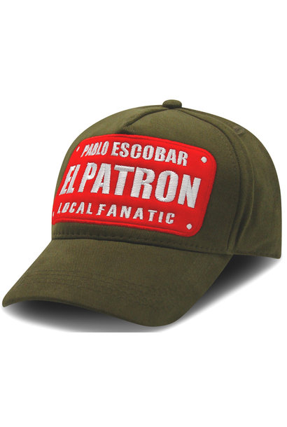 Baseball Cap - Pablo Escobar - Groen