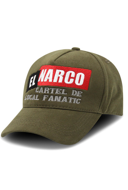 Baseball Cap - EL NARCO - Groen