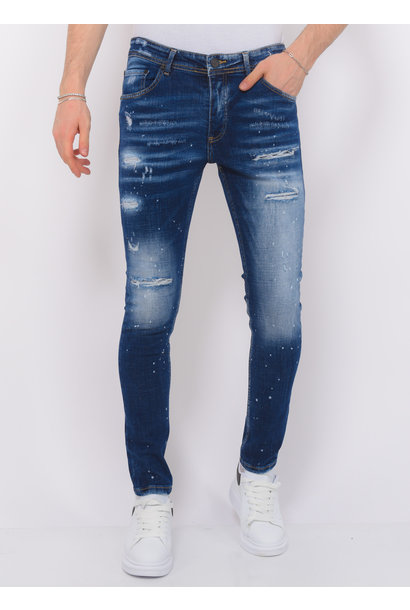 Jeans For Men Slim Fit Distressed Heavy Torn Denim Jeans Pant Stretchable,  Grey Colour, 28W Size