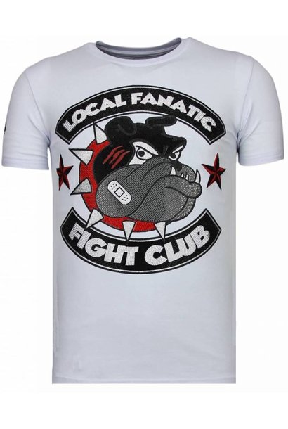 Camiseta Hombre - Fight Club Spike - Blanco