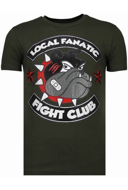 T-shirt Heren - Fight Club Spike - Groen