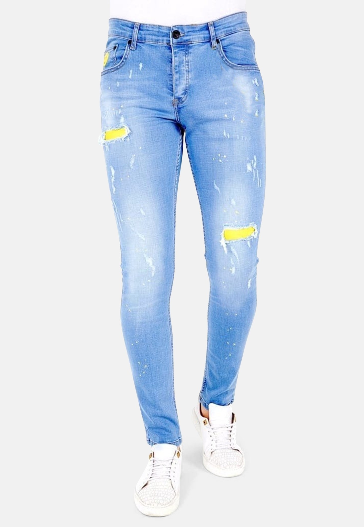 Jeans Heren - Slim Fit - 1024 - Blauw - Local Fanatic