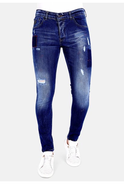Jeans Heren - Slim Fit - 1001 - Blauw