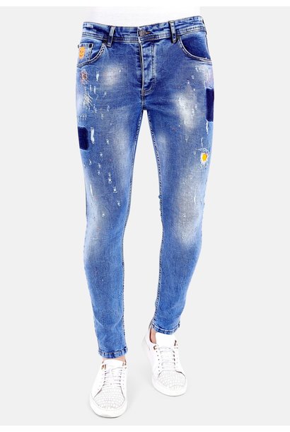 Jeans Heren - Slim Fit - 1008 - Blauw