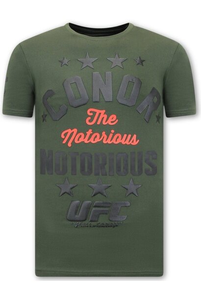 Camiseta Hombre - Conor McGregor UFC - Verde
