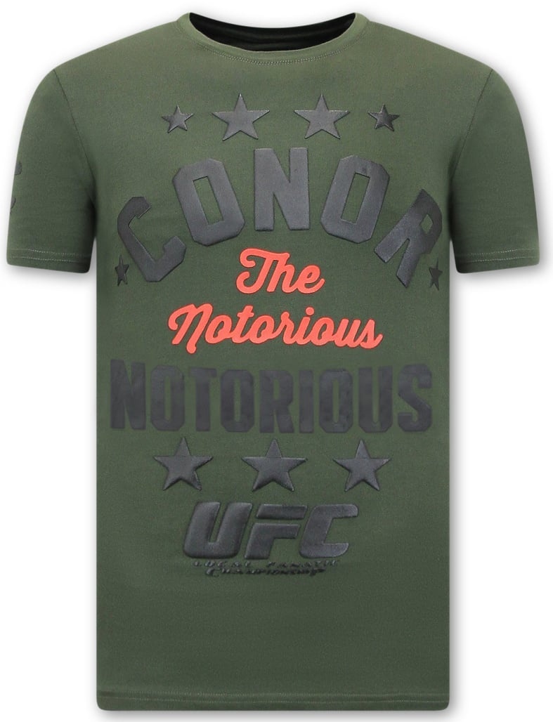 Camiseta Hombre - Conor McGregor UFC - Verde - Local Fanatic