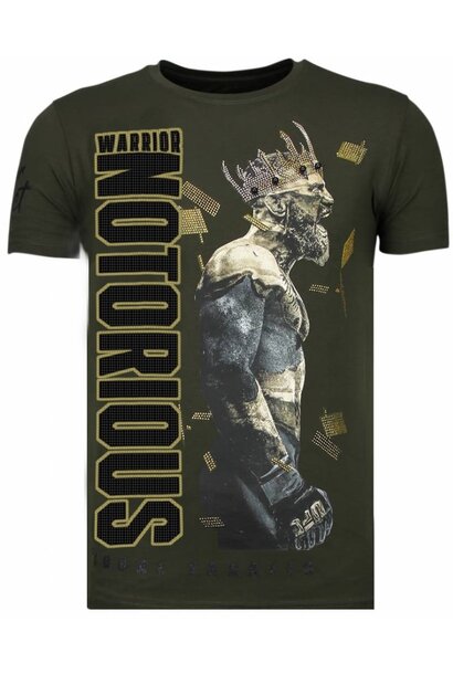 T-shirt Uomo - Conor Mcgregor Notorious - Verde