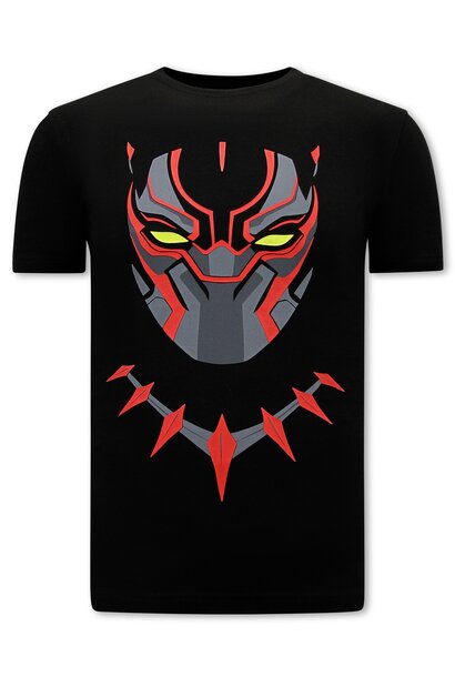 T-shirt Heren - Black Panther - Zwart