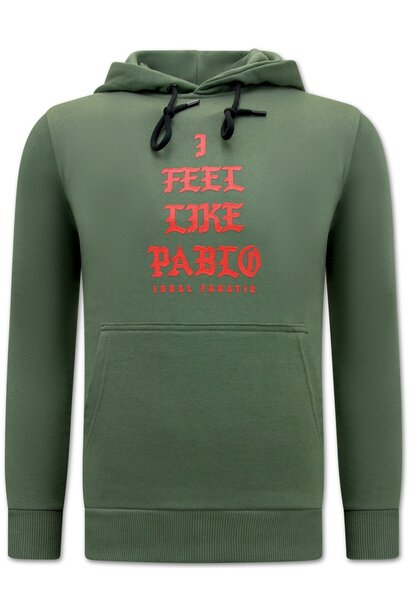 Sudadera Hombre - I Feel Like Bablo – Verde