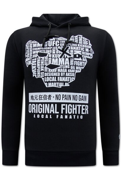 Sweatshirt Men - MMA Fighter – Black
