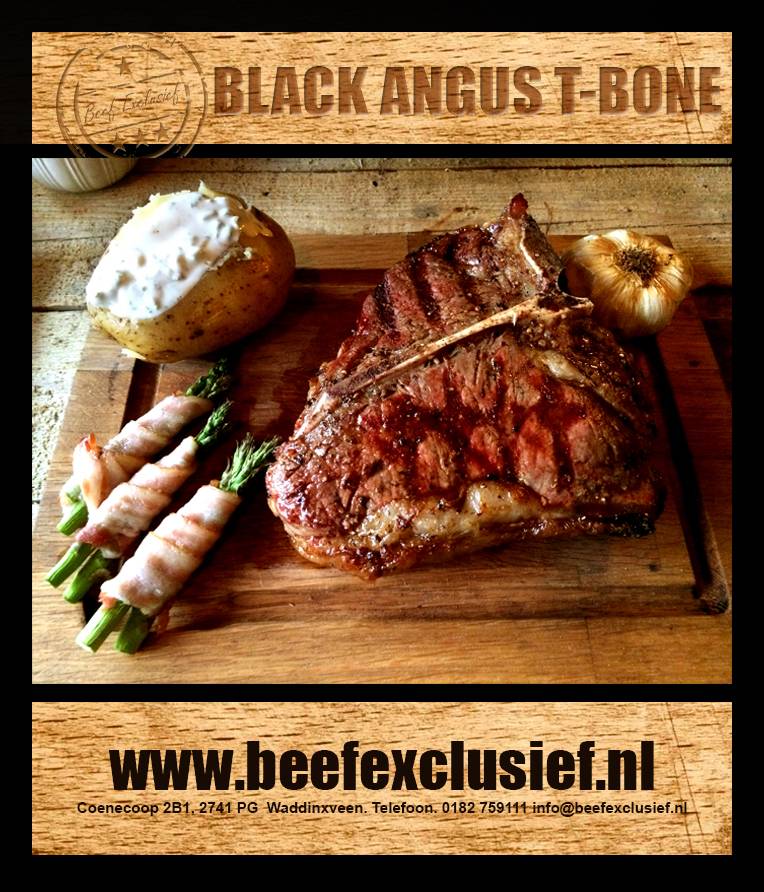 BLACK ANGUS T-BONE STEAK
