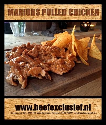 MARIONS SMOKING HOT ALL AMERICAN NACHO CHEESE PULLED CHICKEN