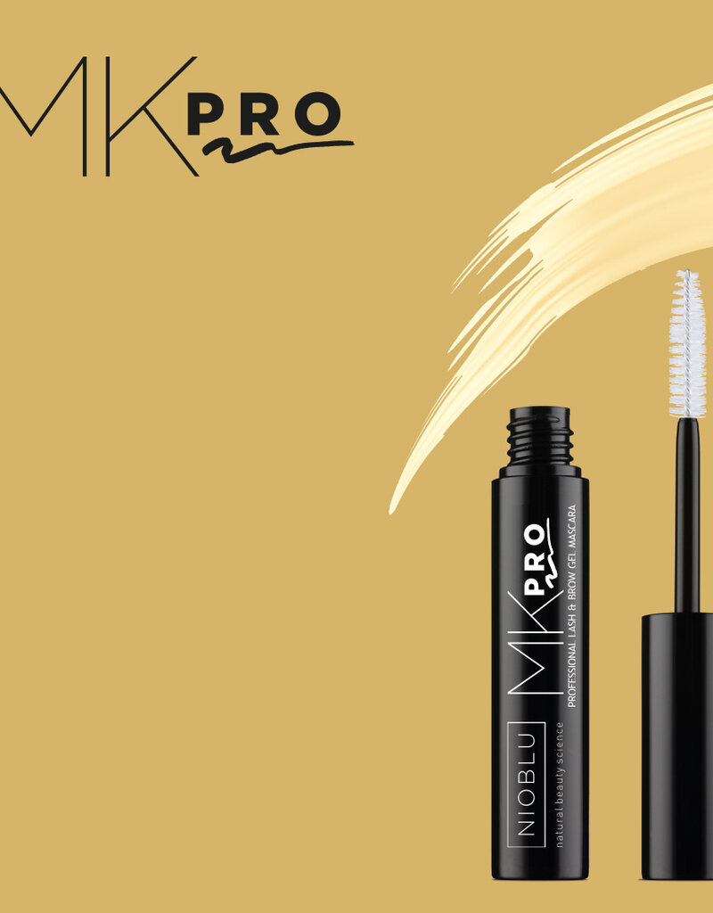 NIOBLU MK Pro Wimper en wenkbrauw gel mascara