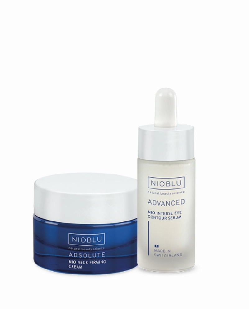 NIOBLU Set Eye serum en Neck firming creme