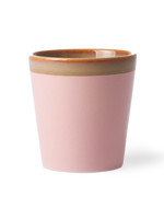 HK living Ceramic 70's coffee mug: Pink