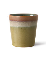 HK living 70's ceramics coffee mug: peat