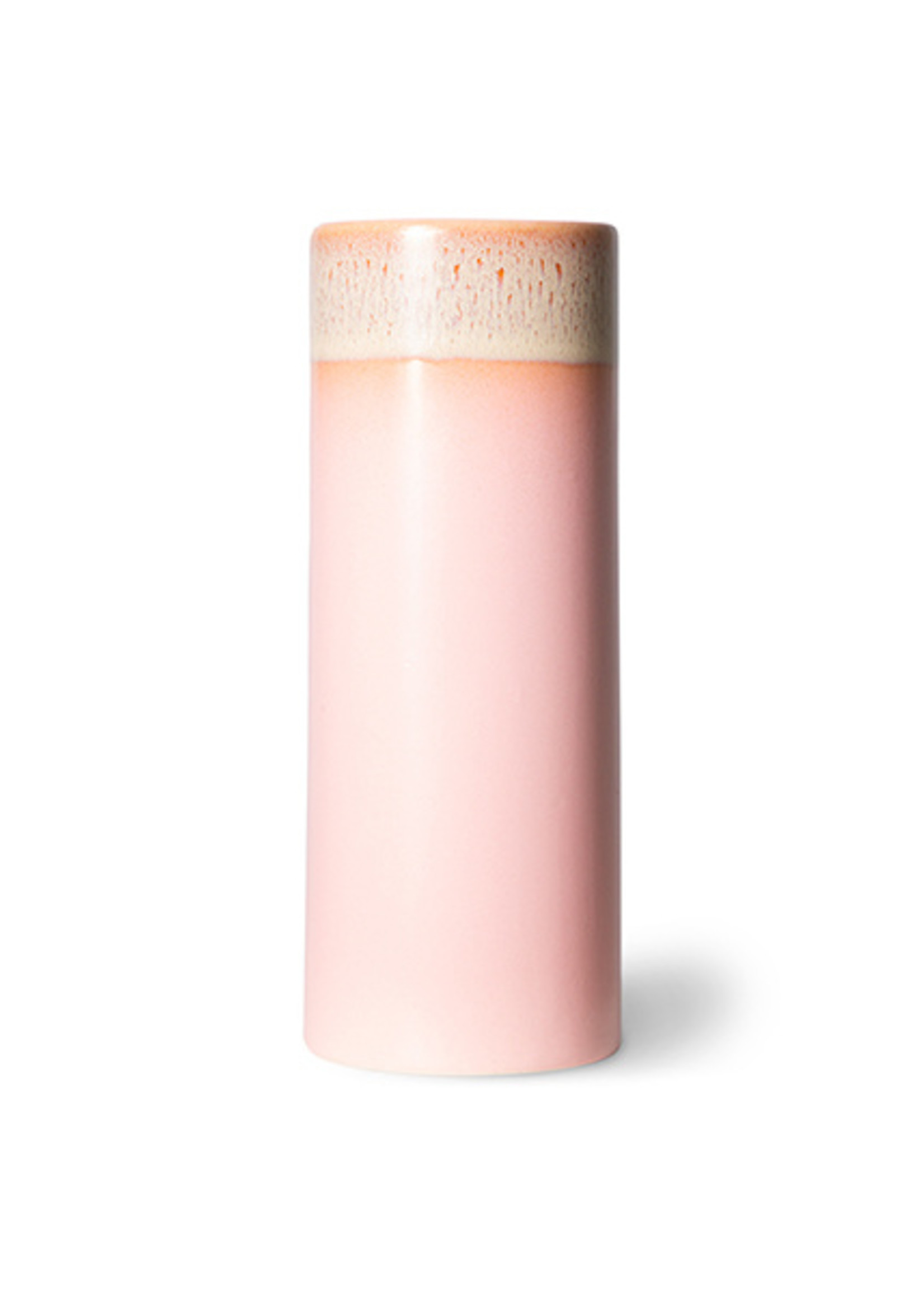 HK living Ceramic 70's vase xs pink