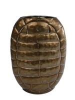 Vaas "Turtle" S brons metaal 22x8x30cm