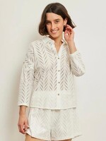 JCL Blouse White V Sheet