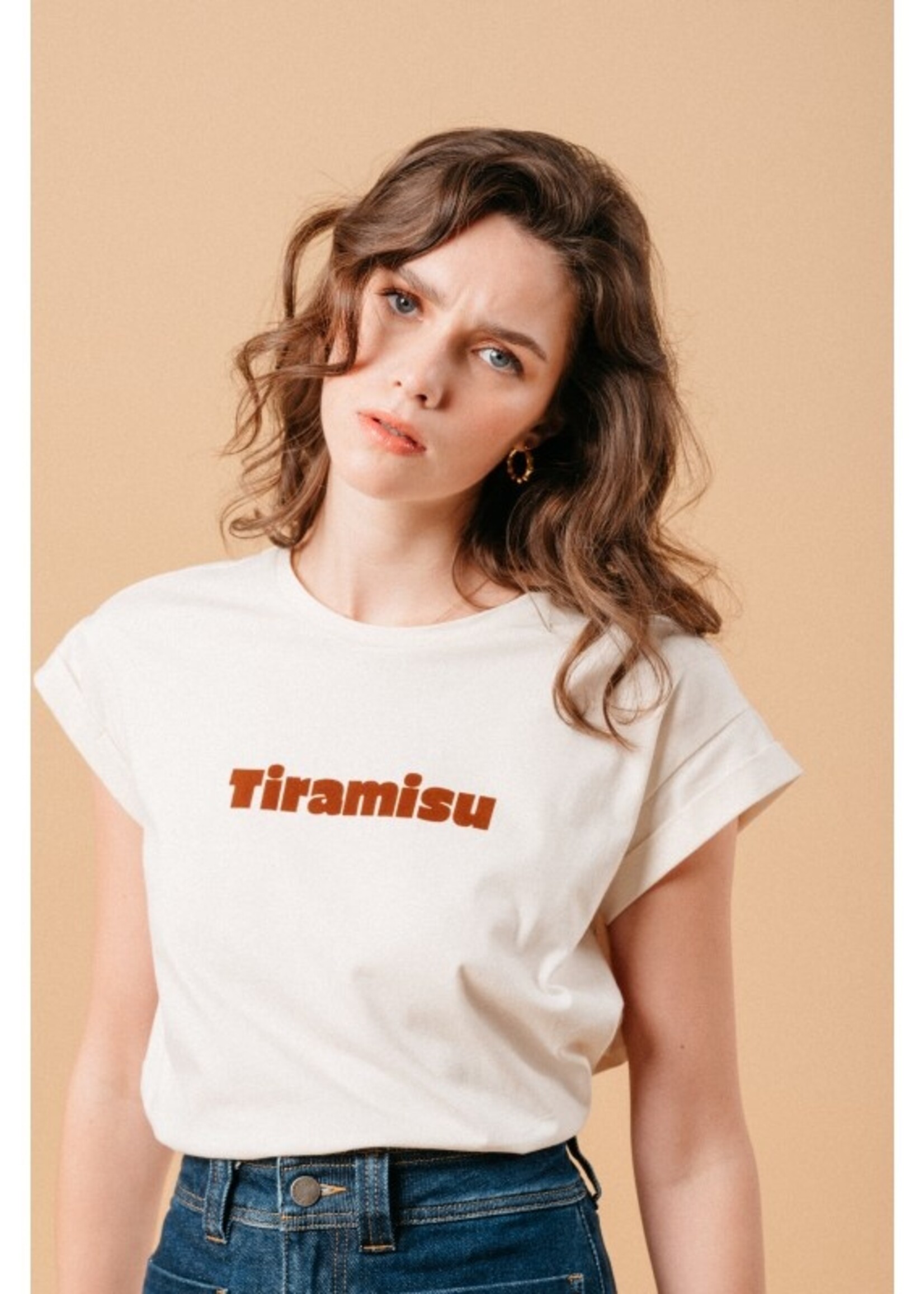 Grace&Mila Tiramisu T-shirt, Beige