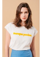 Grace&Mila Mangue Passion T-shirt Wit